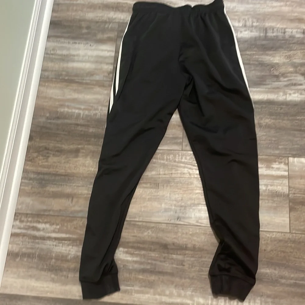 Adidas - Men’s 3-Stripes Black Jogger Pants small